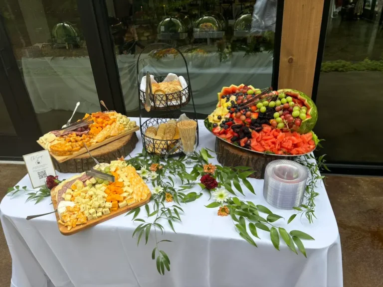 cheese and fruit station